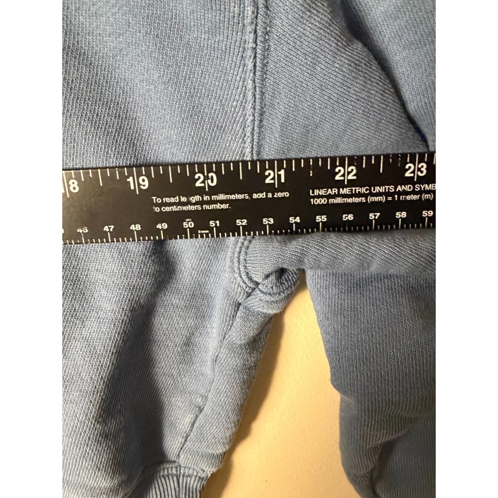 Joy Lab Cropped Sweatshirt Womens M Blue Long Sleeve Casual - Picture 9 of 9